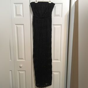Sans Souci strapless dress size M black